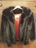 Vintage Faux Mink Stroller Jacket