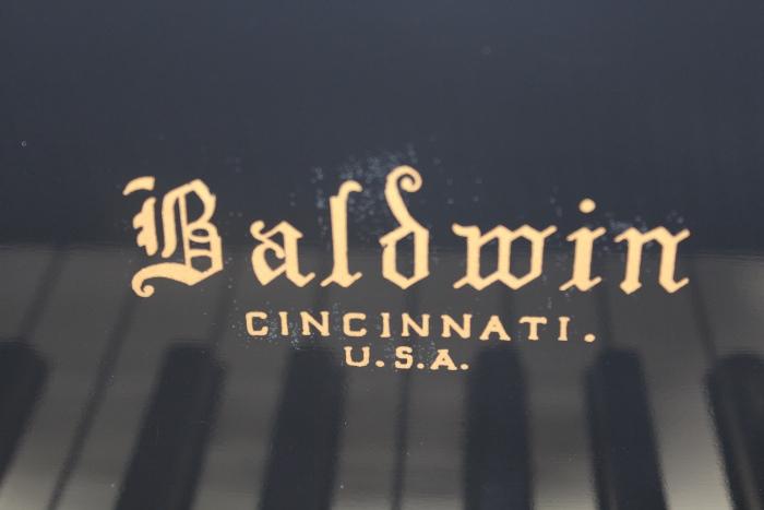 A19 #3 Baldwin 4’7” 1995 Black Satin Baby Grand Piano #329888 Condition of 8/9
