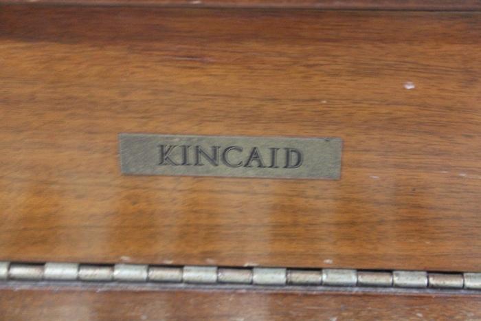 A19 #8 Kincaid 43” Circa 1970’s Console Piano *finish a little rough* #98381 Condition of 7