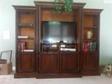 3 pc. Lighted entertainment center takes 47"TV