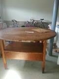 early 1800's pine table