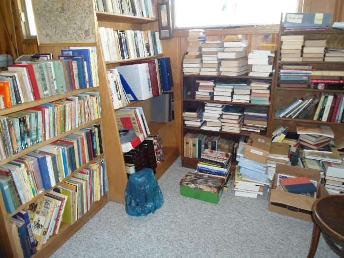 More and more and more bookcases FULL of great reading items....  Come find your special BOOK..