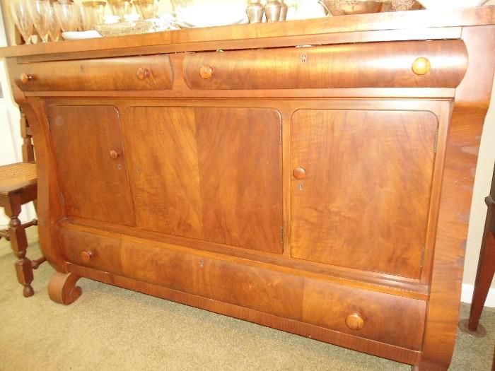 Another picture of the Antique Large Empire Sideboard