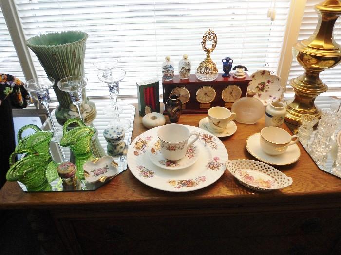 Beautiful, Beautiful vintage to antique decorating items for your home, lamps, linens, etc.