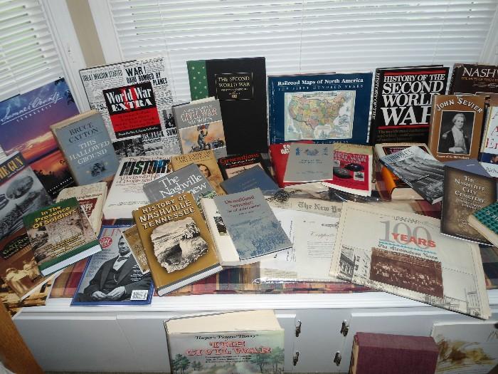 Tennessee History ....Lots and lots of GREAT collector BOOKS....Come take a LOOK..