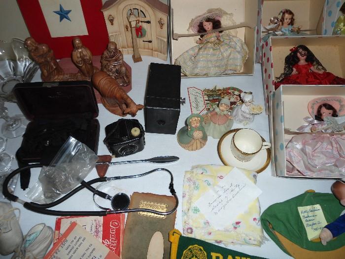 Boy Scout items, Shriner Items, WWII, uniforms, etc.