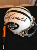 Small Helmet Signed "Joel Nameth" with no authenticity