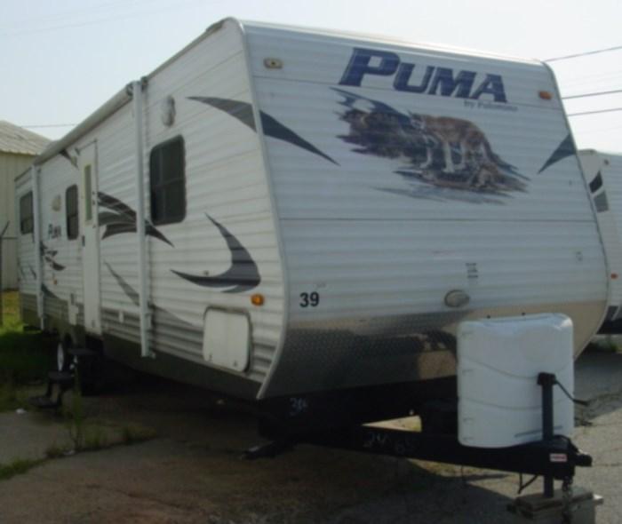 2009 Puma Camper Trailer