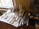 Silver Plate Flatware