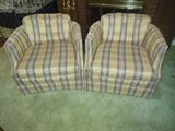 Elaine Bauchener Custom Made Slipper chairs