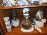 Kitchen Aid, Cusinart Food Processor