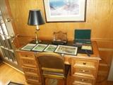Desk ,Prints, Table Lamps