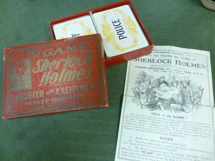 SHERLOCK HOMES GAME 1904