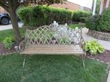 Ornate Garden Bench  by Maitland-Smith