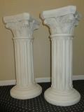 Athena Corinthian Column / Pedestal (pair)