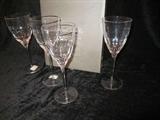 Monique Lhuillier Atelier  10 Wine & 10 Goblet new in boxes   by Royal Doulton
