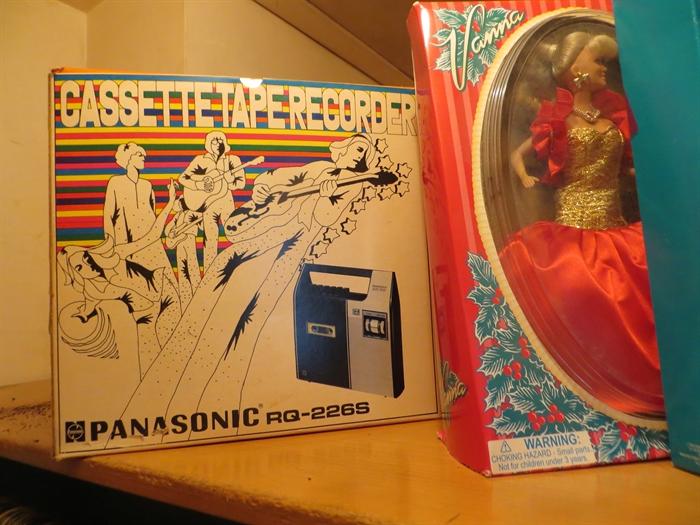 Vintage Panasonic cassette recorder in box!