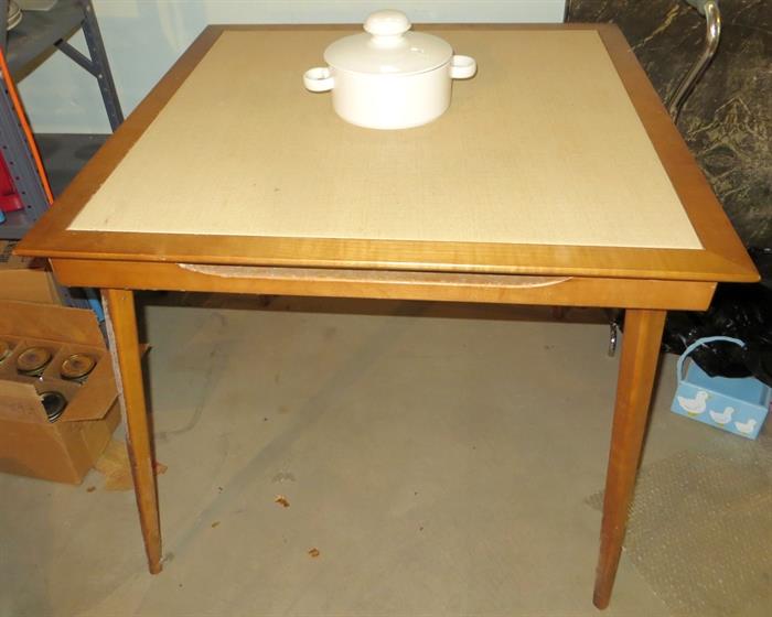 Mid century square table
