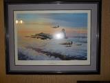 The mighty eighth coming home, signed by all the pilots in the mission. By Robert Taylor