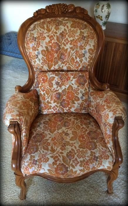 Fantastic antique chair! Two of these are available!