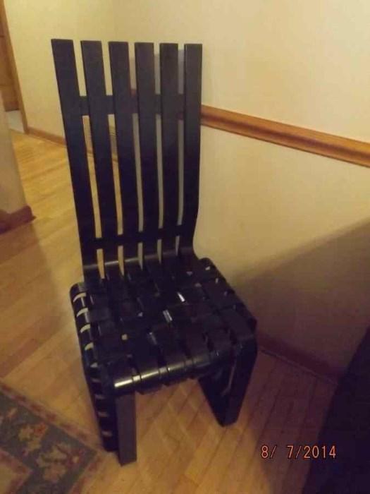 FRANK GEHRY CHAIRS (6)