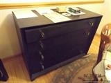 DECO DELUXE CABINET BLK EBONIZED