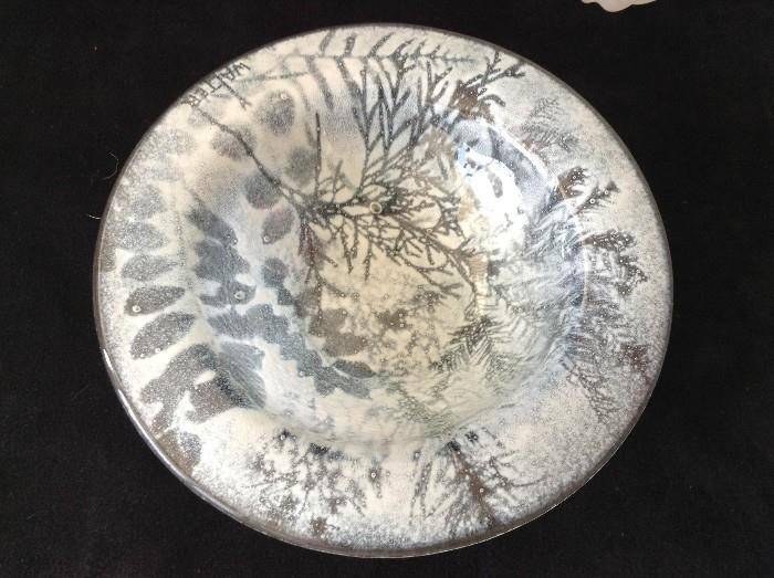 Artglass bowl
