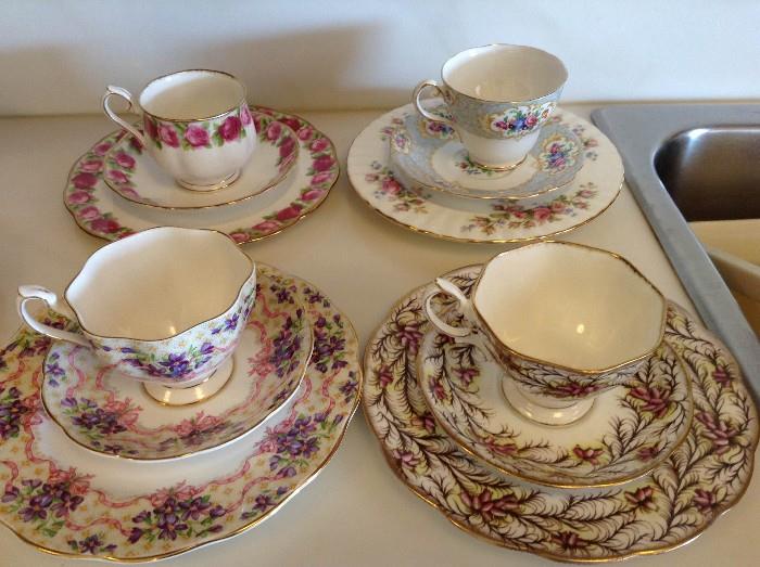 Cups, Saucers & Plates