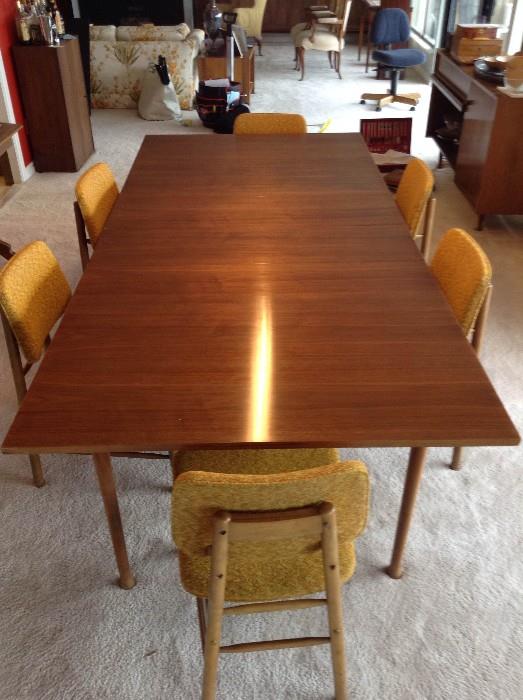 Mid-Century table and chairs