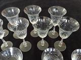 Crystal stemware
