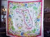mint condition Florida table cloth