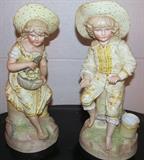 Pair of Rudolstadt Figurines circa 1890's