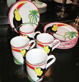 Whimsical, Tucan Desert Set