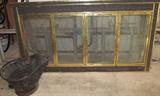 Brass Fireplace Screen