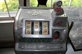 Mills Owl Liberty Bell 25 Cent Slot Machine - Note Fortune Telling Reels