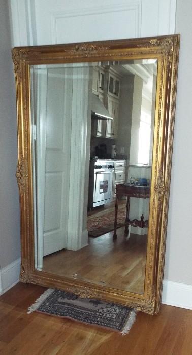 Massive Gilt Frame Ornate Mirror