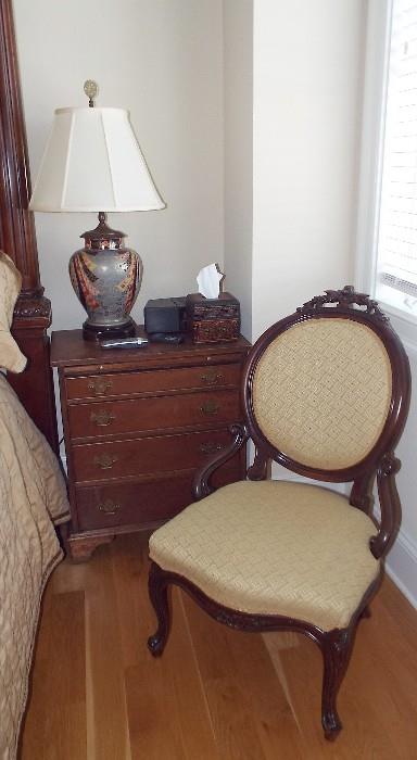 Queen Anne/Victorian Pair of Chairs