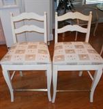 PAIR OF BAR STOOLS