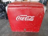 1950'S COCA COLA ICE CHEST WITH TRAY