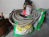 GARDEN SOIL, HOSE AND CHARCOL