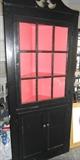 PAINTED CORNER CABINET