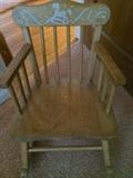 Vintage child's rocker