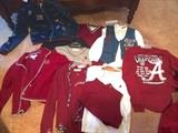 Women's Alabama apparel, size small, numerous pieces
