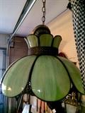 Gorgeous working vintage hanging lamp