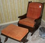 Rocker and Ottoman
