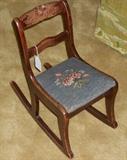 Antique Child's Rocker