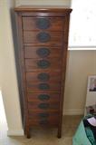 Antique chinese tall skinny dresser