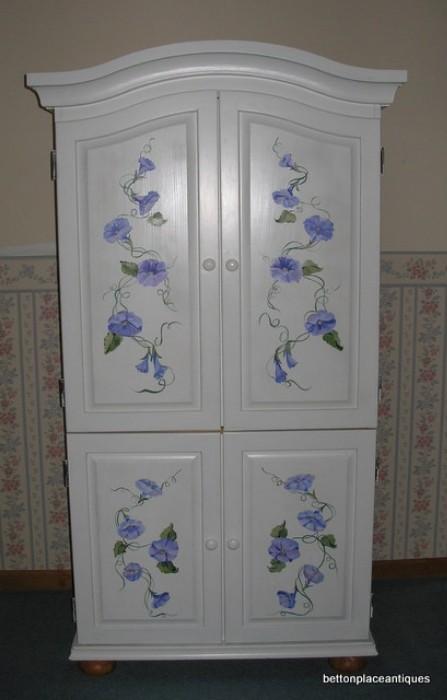 White Armoire...bring help to load...cash only
