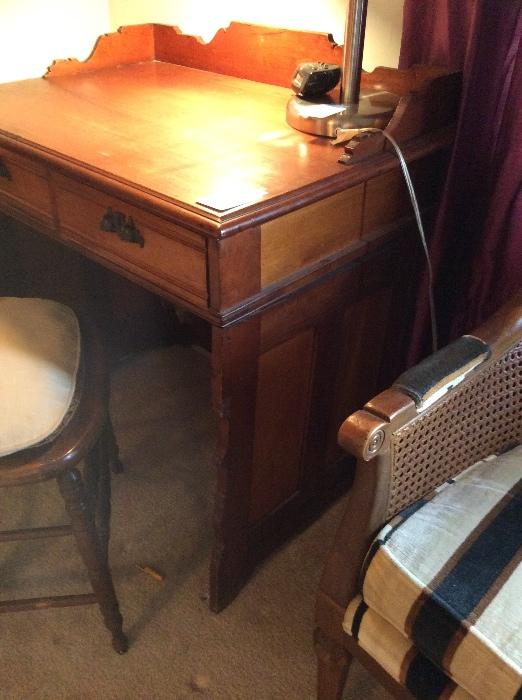 Antique primitive desk