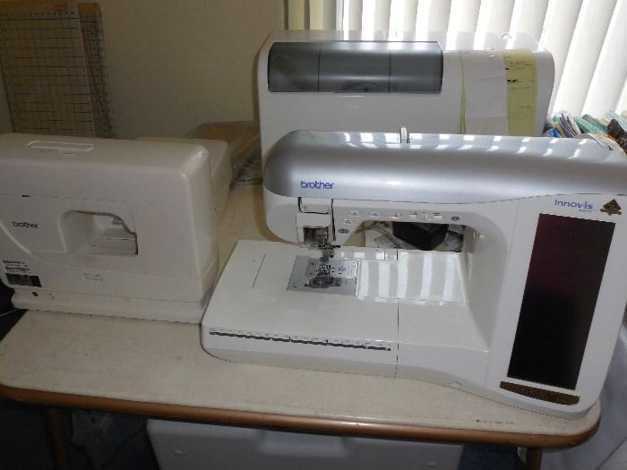 Brother Pacesetter PE300S, Brother 50th anniversary Disney Innovis 4000D, attachment StitchLink can be used through the PC. 